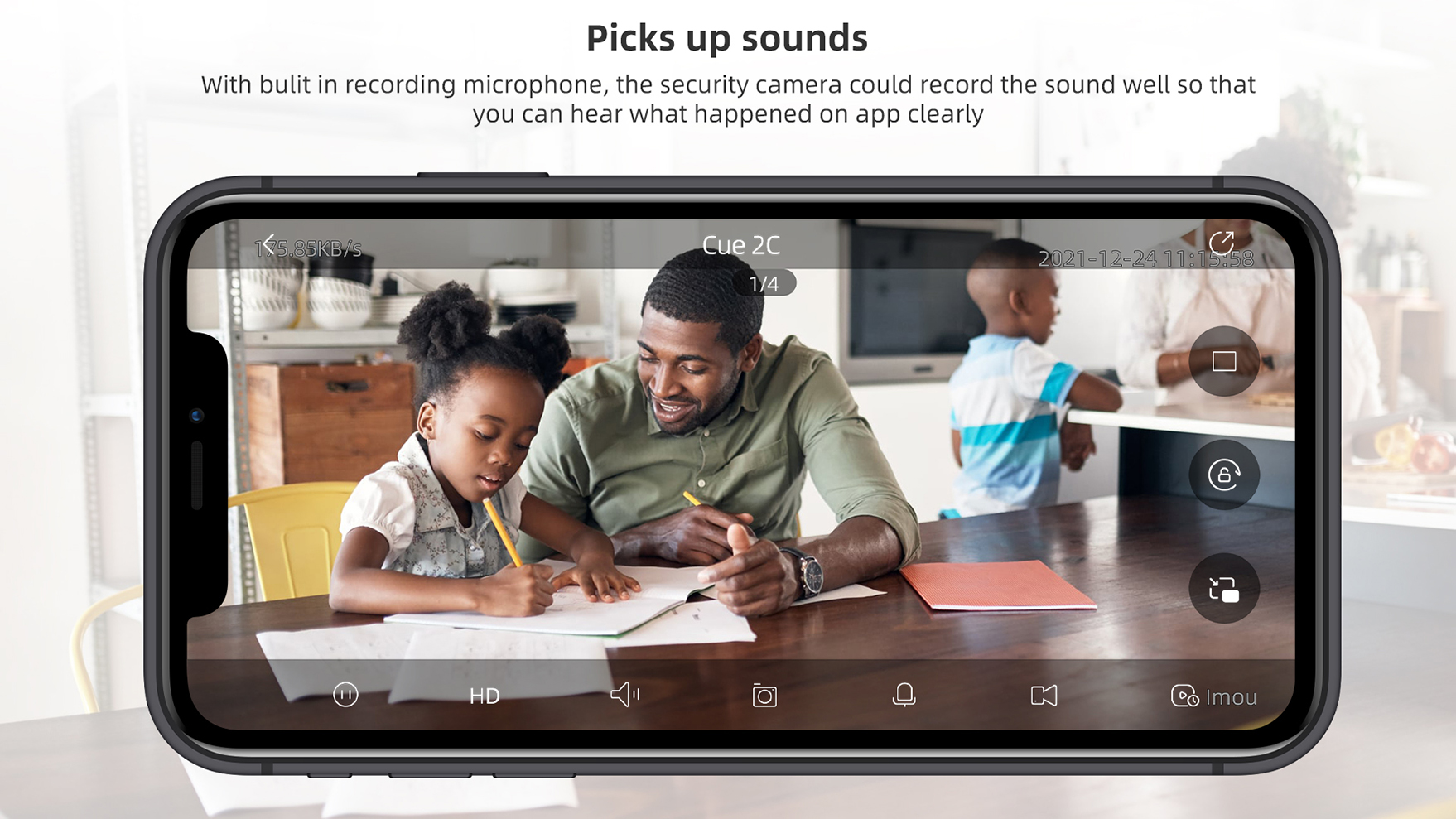 IMOU – Caméra de surveillance intérieure