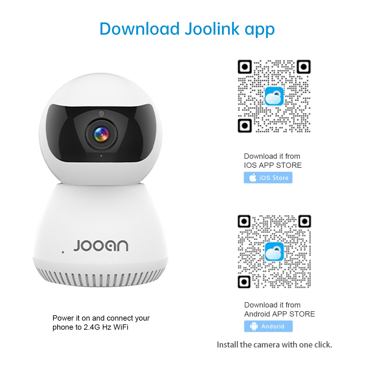 Jooan 1080P caméra IP Jooan 1080P caméra IP