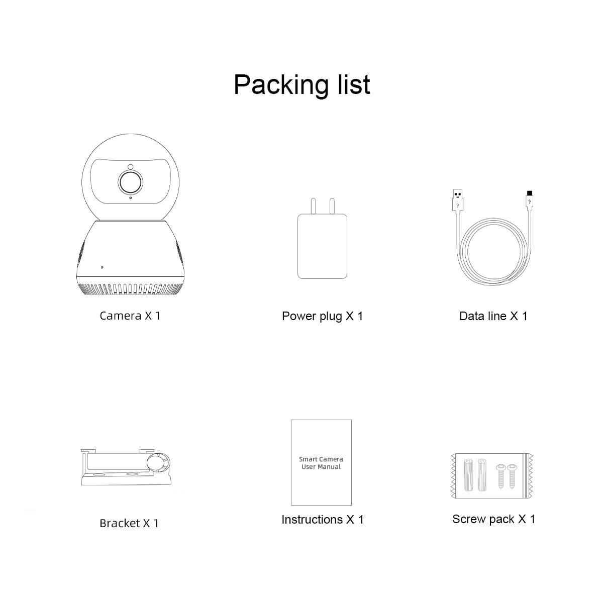 Jooan 1080P caméra IP Jooan 1080P caméra IP