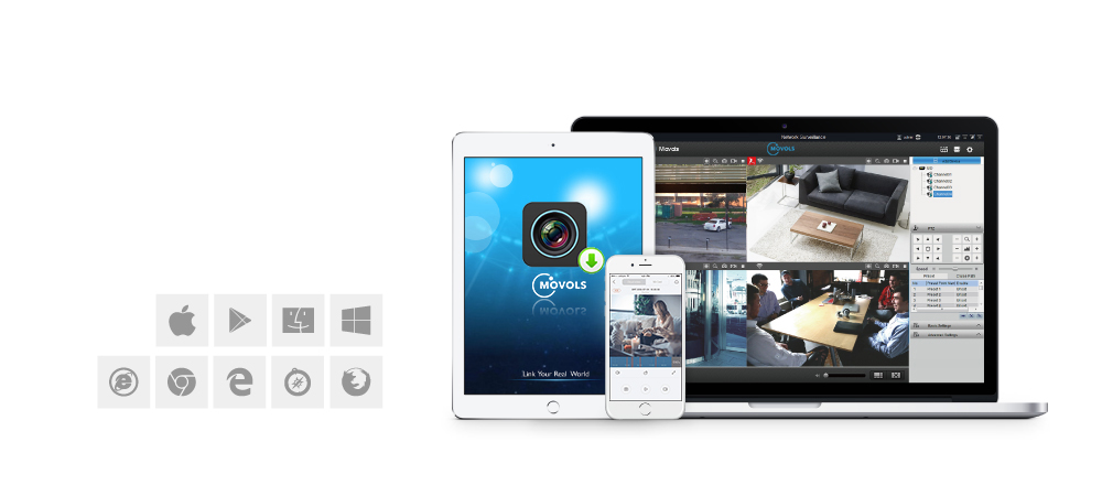 MOVOLS 8CH 5MP 8MP POE