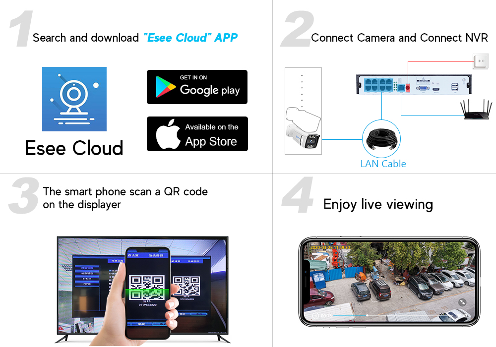 MOVOLS 8CH 5MP 8MP POE