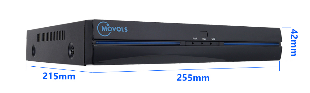 MOVOLS 8CH 5MP 8MP POE