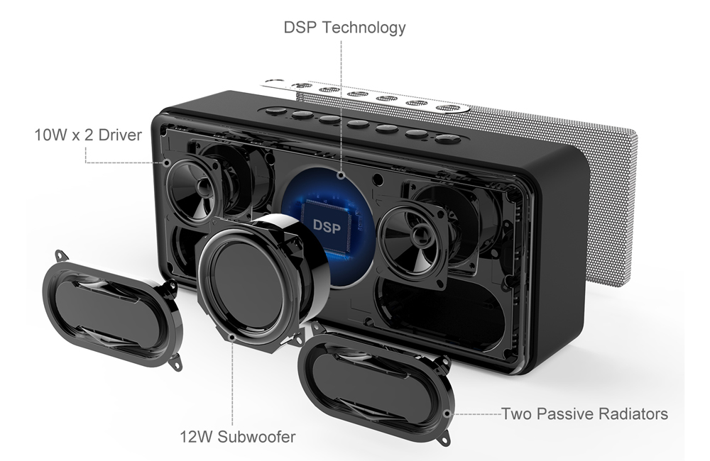DOSS – enceinte Bluetooth XL