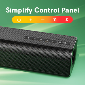 Ultidea – haut-parleur barre de son TV 120W Ultidea – haut-parleur barre de son TV 120W