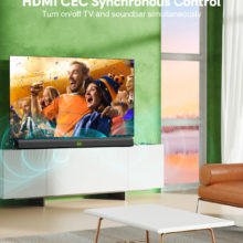 Ultidea – haut-parleur barre de son TV 120W