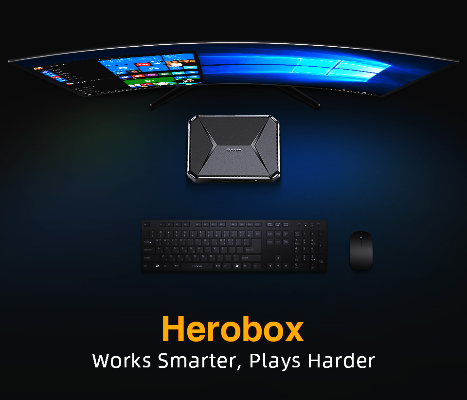 CHUWI – Mini pc de bureau HeroBox