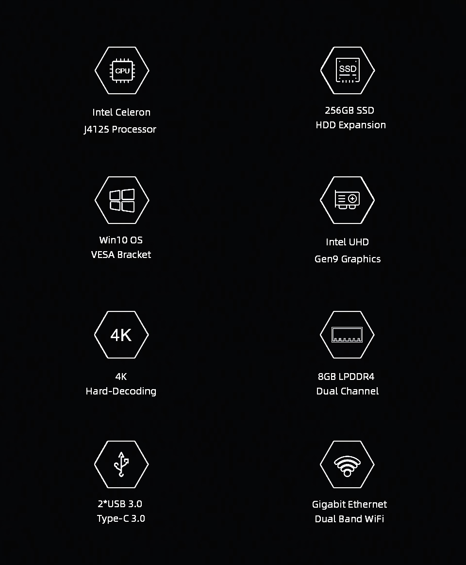 CHUWI – Mini pc de bureau HeroBox
