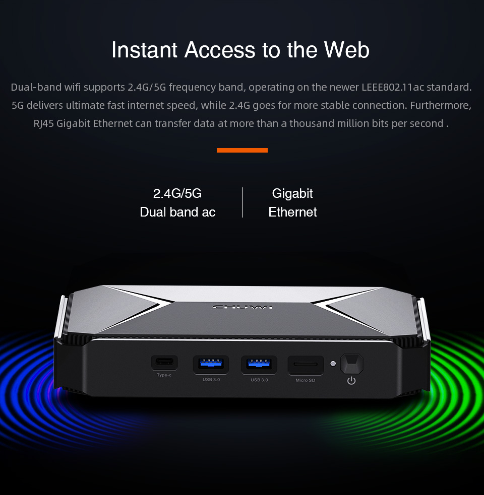 CHUWI – Mini pc de bureau HeroBox