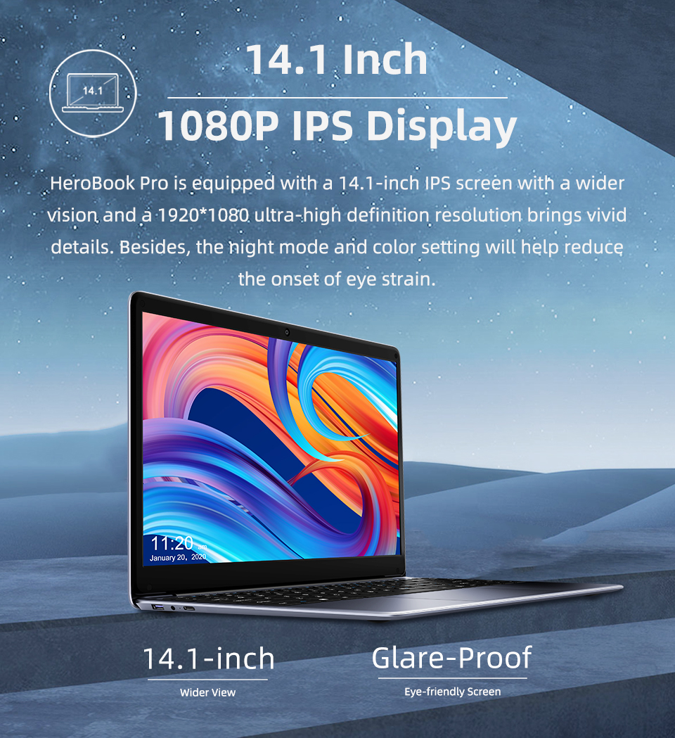 CHUWI – HeroBook Pro PC portable