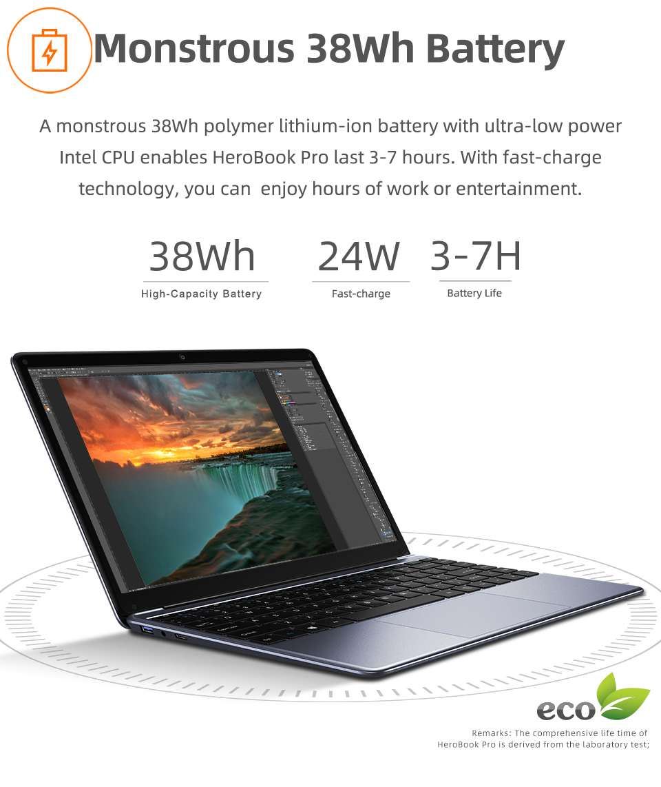 CHUWI – HeroBook Pro PC portable