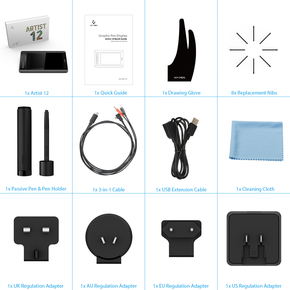 XPPen Artist 12 Moniteur de dessin