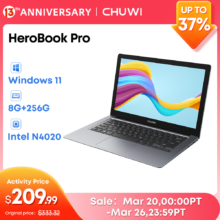CHUWI – HeroBook Pro pc portable Windows 11