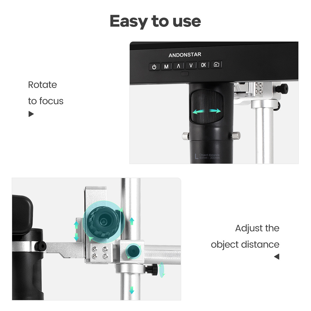 Andonstar – Microscope numérique 10