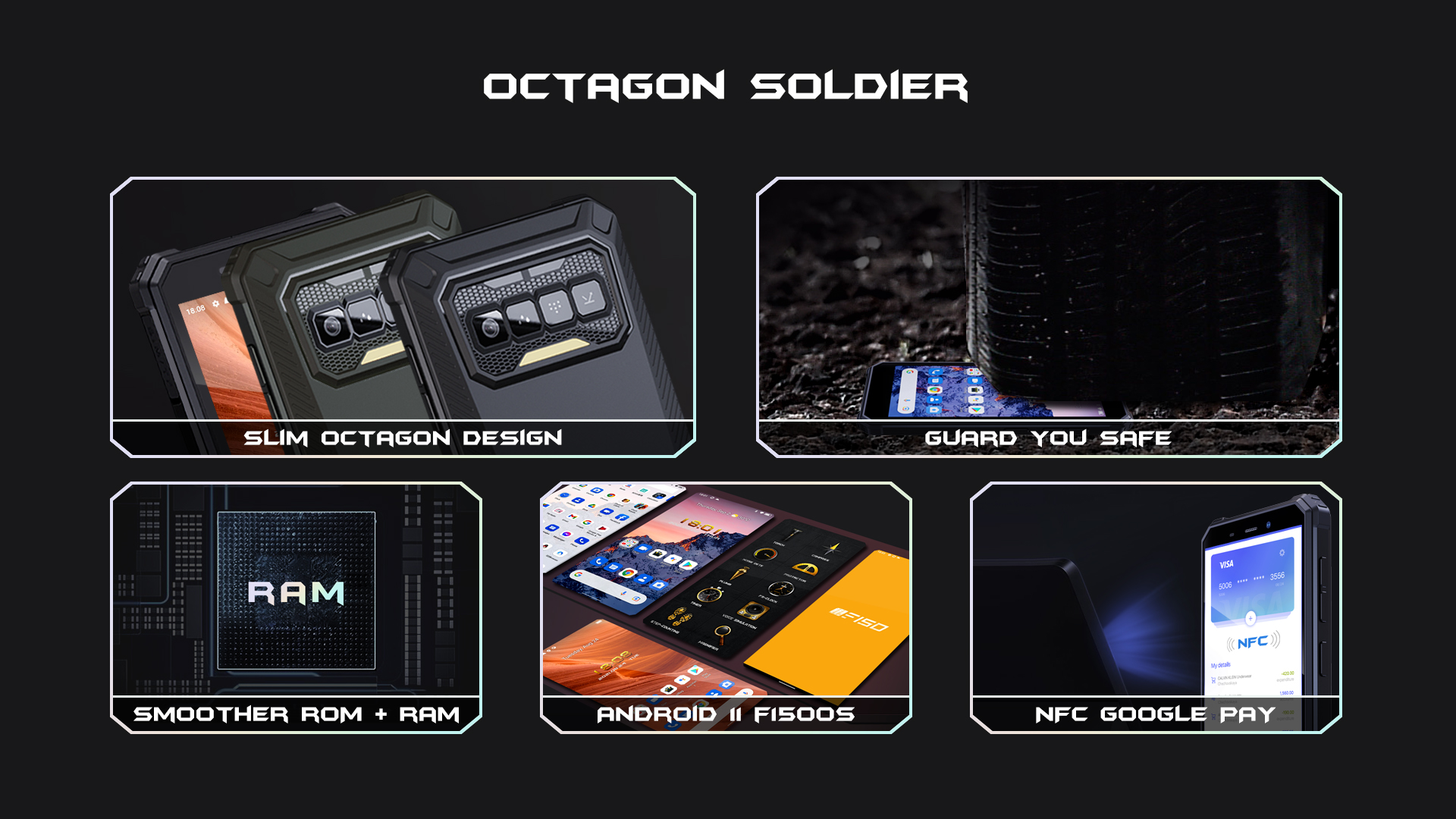 IIIF150 H2022 IP68/IP69K téléphone