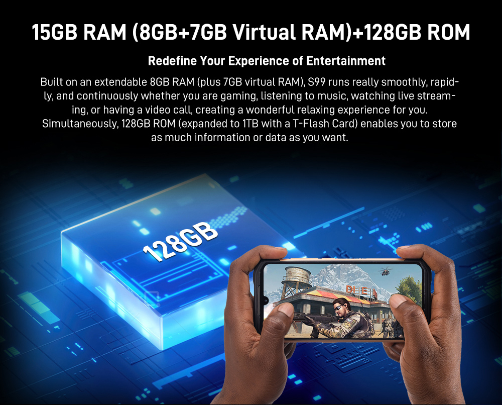 DOOGEE – téléphone S99 robuste DOOGEE – téléphone S99 robuste