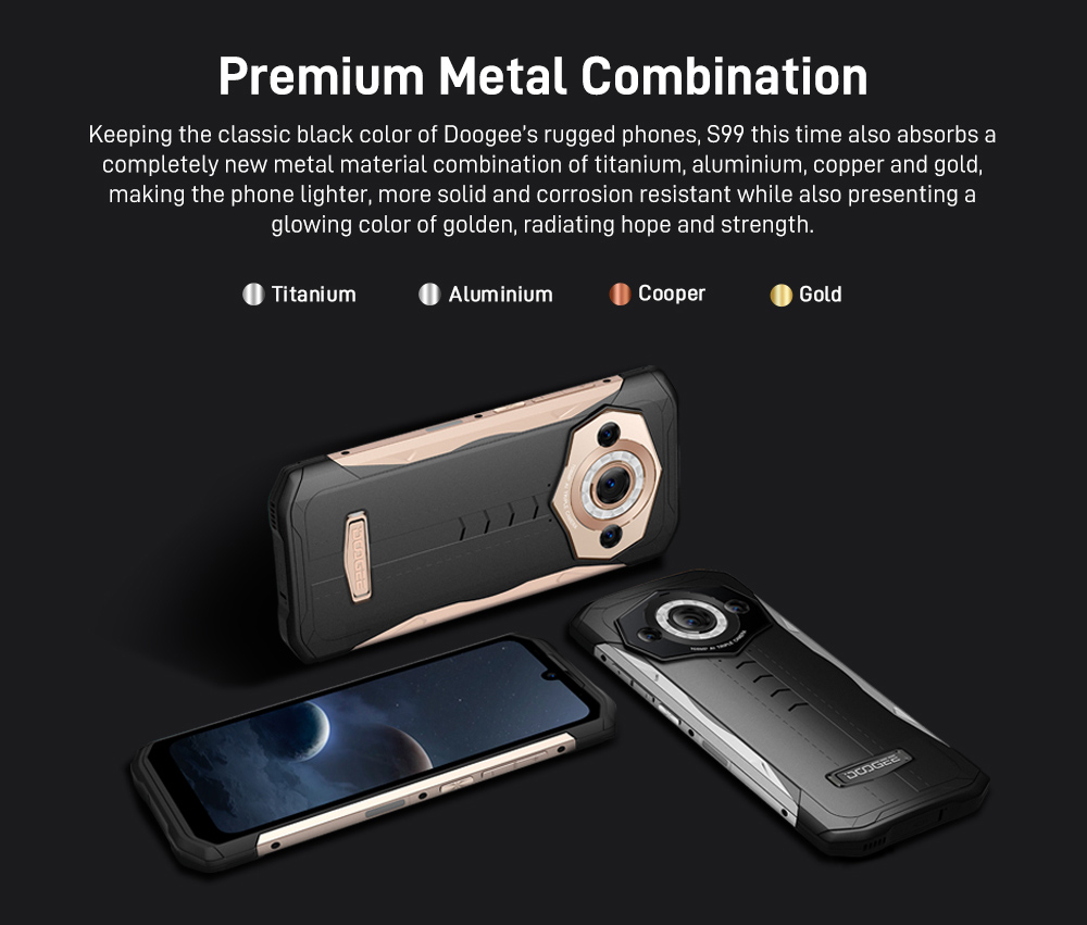 DOOGEE – téléphone S99 robuste DOOGEE – téléphone S99 robuste
