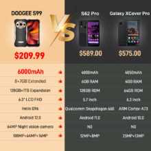 DOOGEE – téléphone S99 robuste