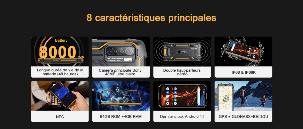 Cubot KingKong 5 Pro Téléphone