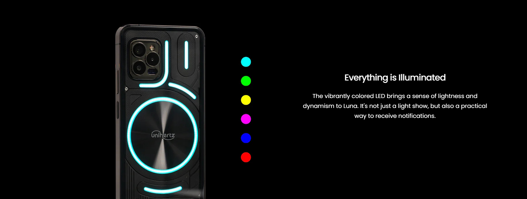 Unihertz – Smartphone Luna de 8 go