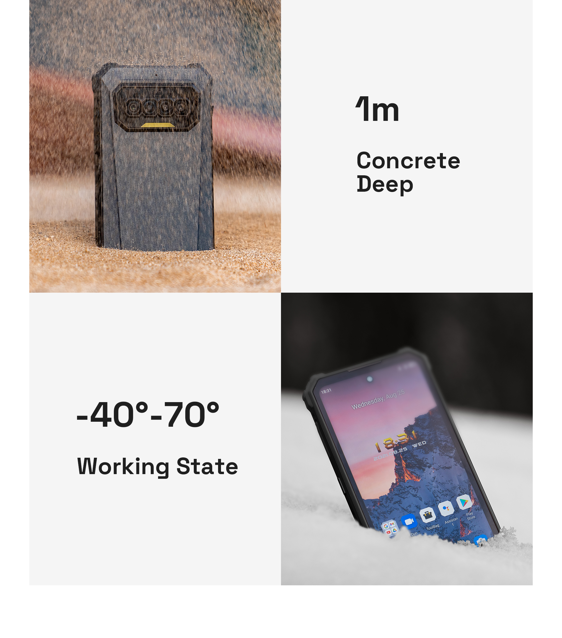 IIIF150 – téléphone portable robuste R2022