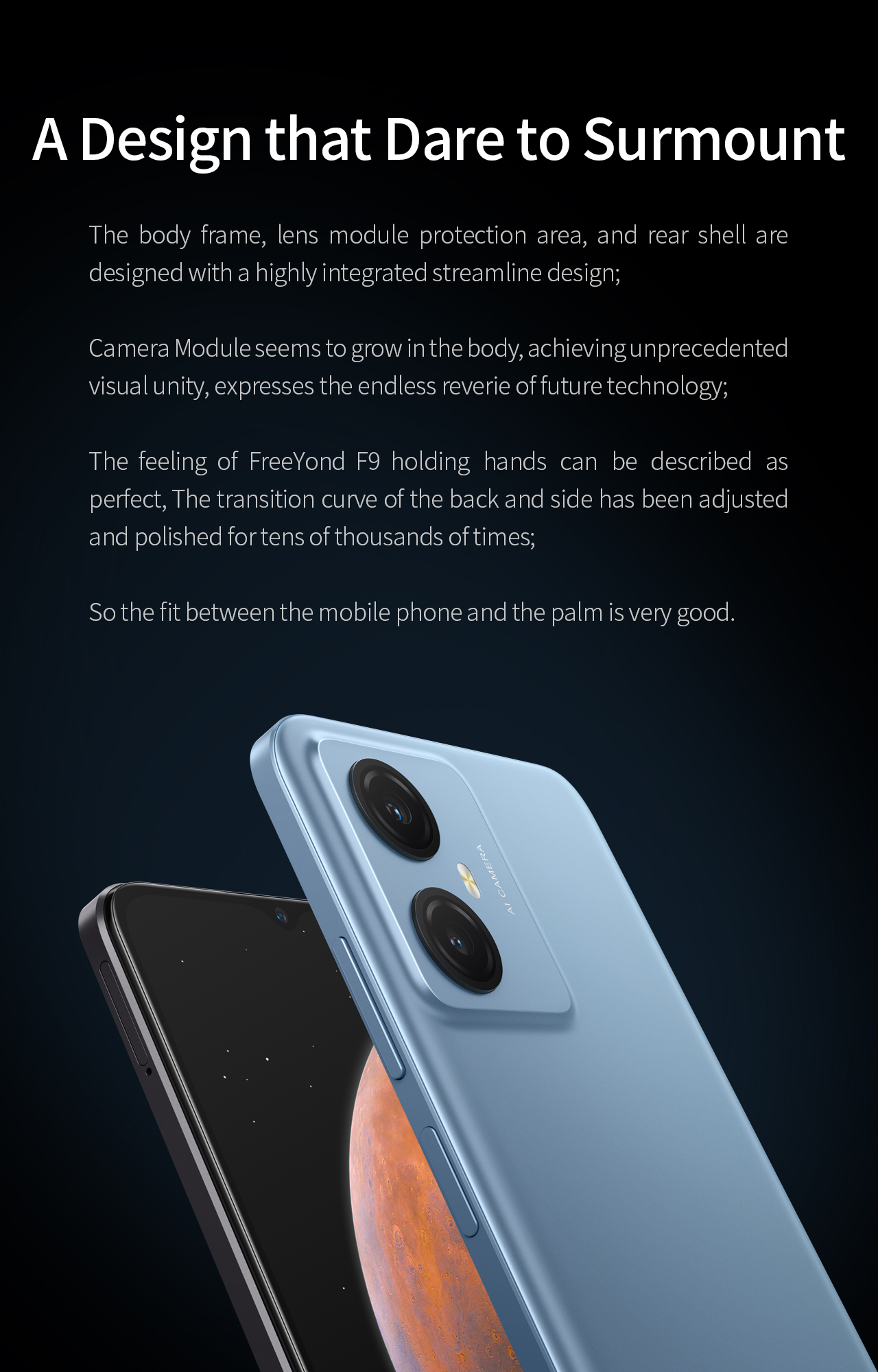 FreeYond – Smartphone F9, Version globale FreeYond – Smartphone F9, Version globale