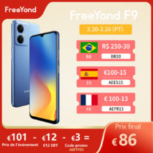 FreeYond – Smartphone F9, Version globale