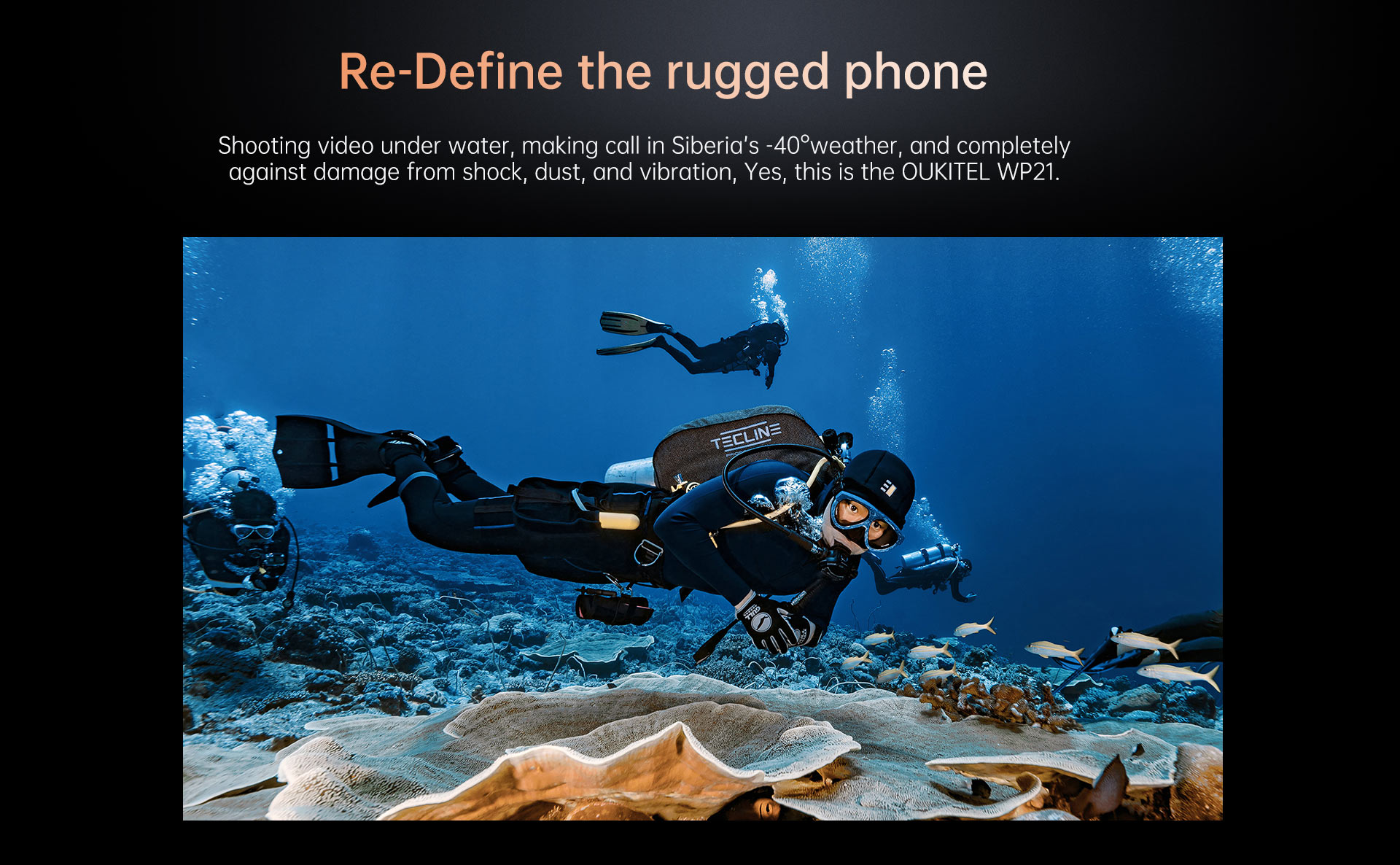 Oukitel – Smartphone WP21, téléphone Mobile robuste