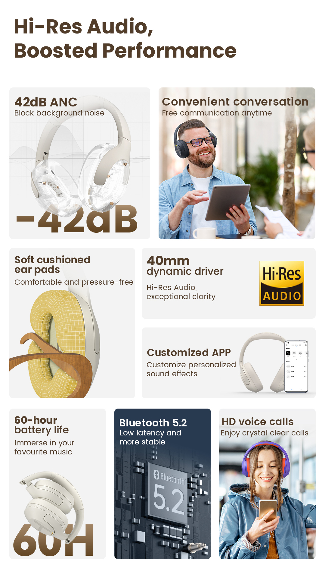 HAYLOU – écouteurs sans fil Bluetooth 5.2 HAYLOU – écouteurs sans fil Bluetooth 5.2