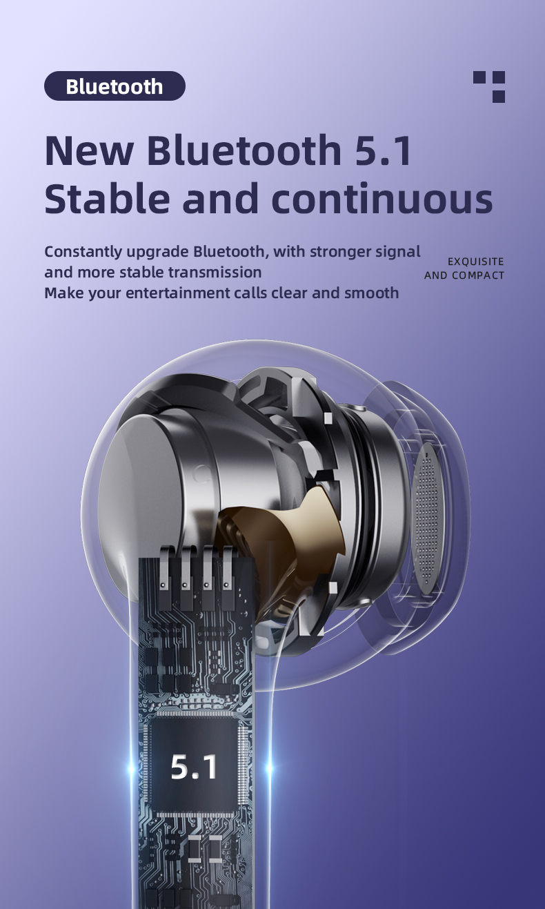 Lenovo – écouteurs sans fil Bluetooth 5.1