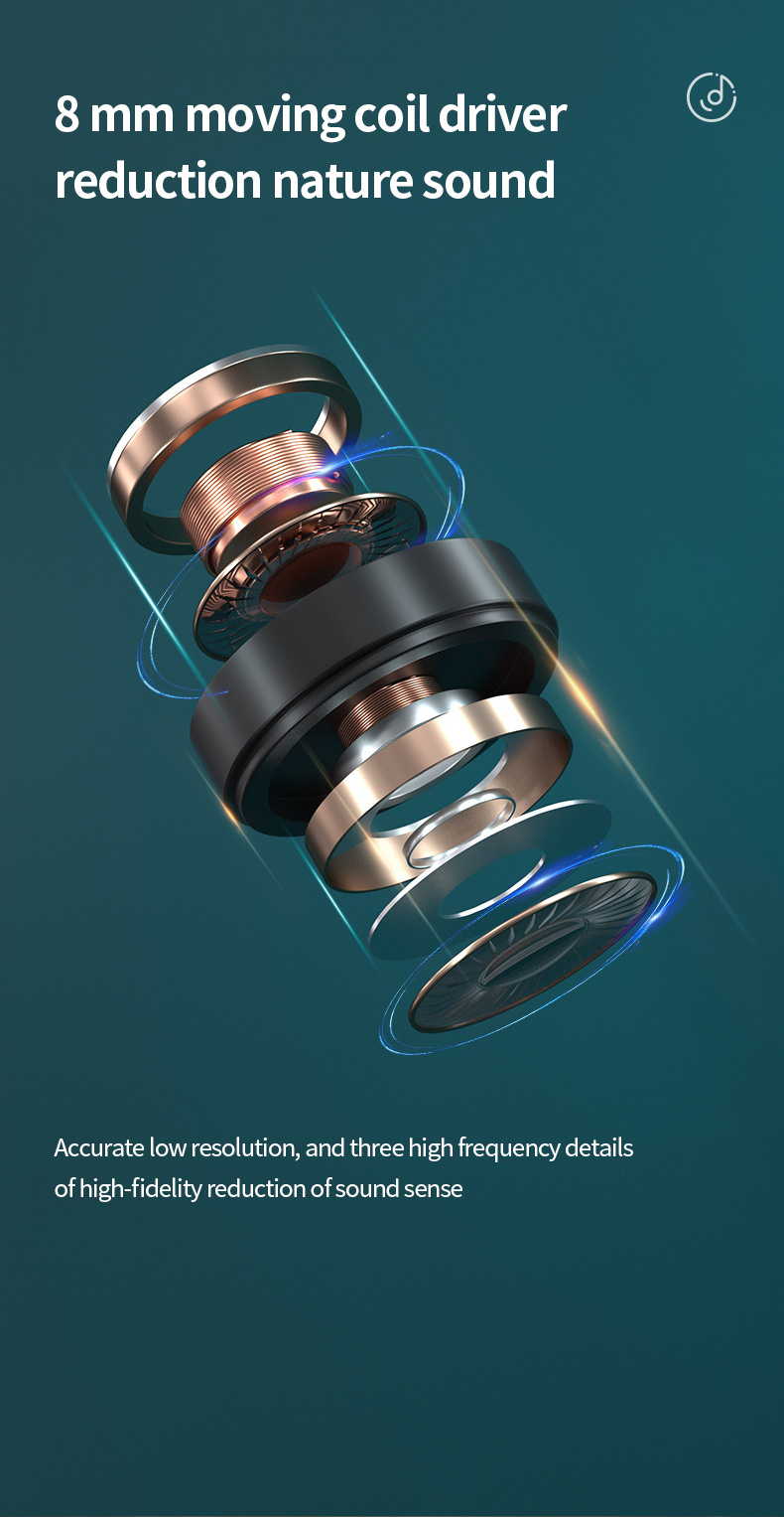 Lenovo Écouteurs sans Fil Bluetooth