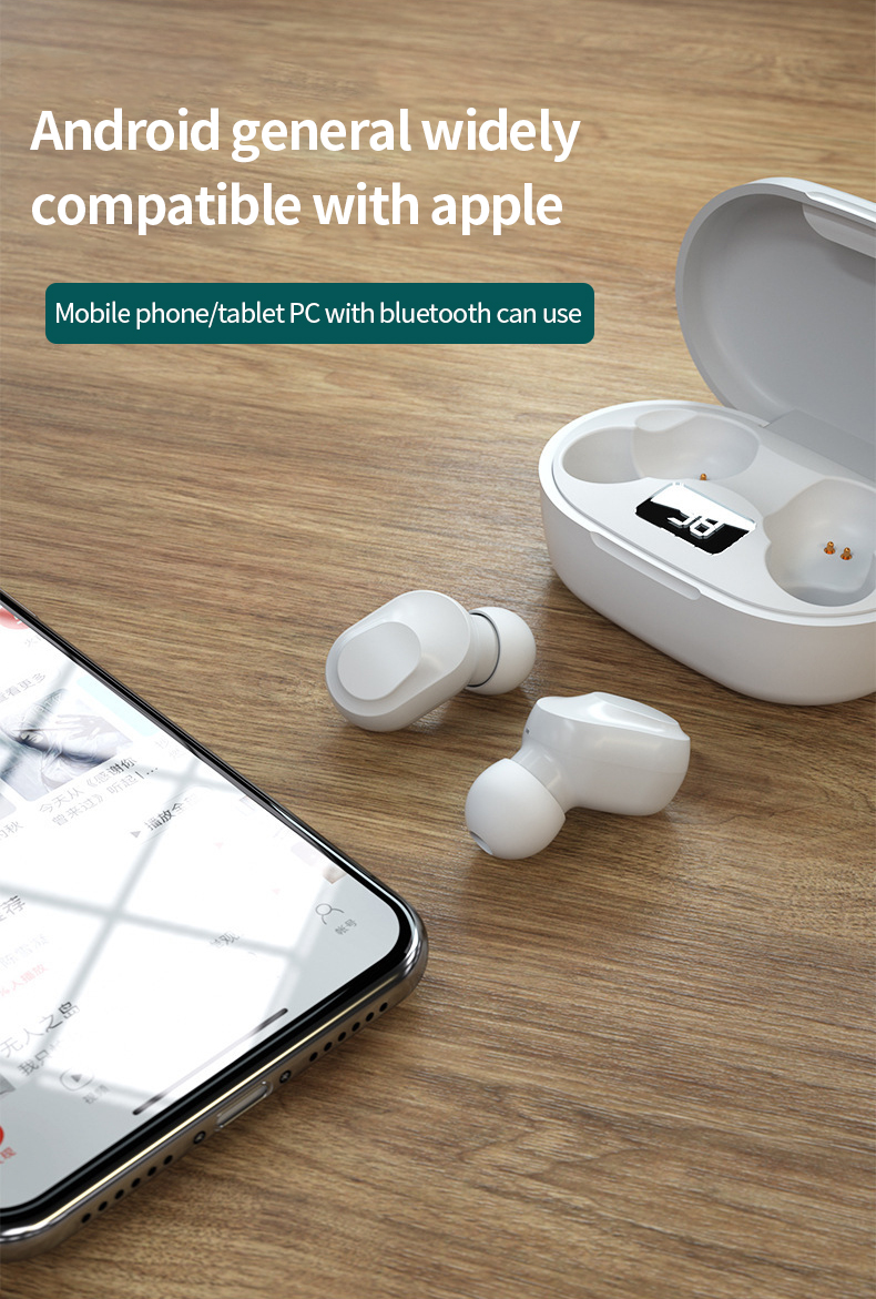 Lenovo Écouteurs sans Fil Bluetooth