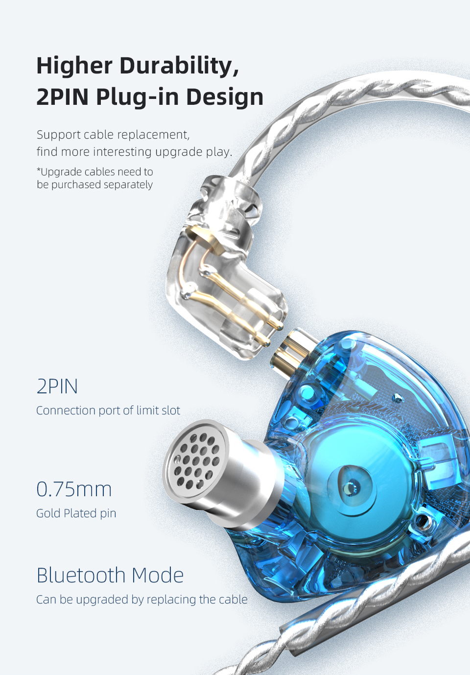 KZ ZAX – écouteurs intra-auriculaires