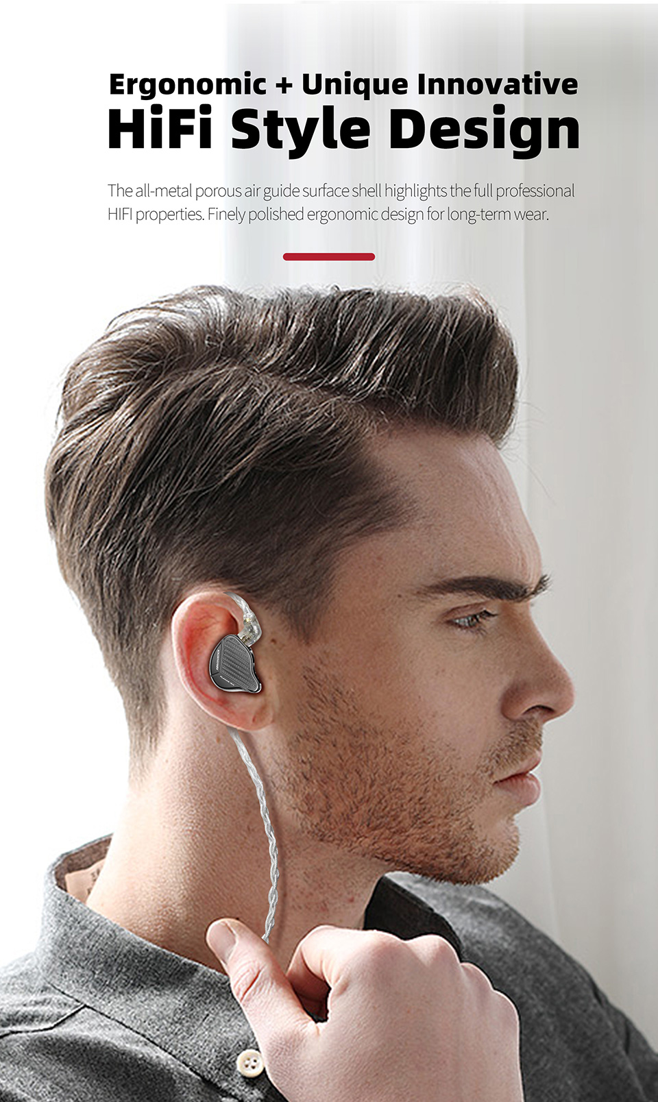 KZ PR1 Pro – écouteurs intra-auriculaires magnétiques