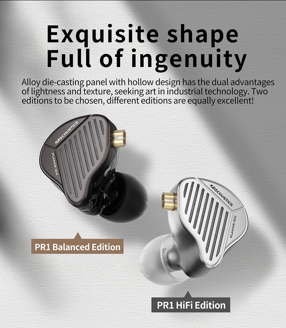 KZ PR1 écouteurs filaires intra-auriculaires, casque de musique, hi-fi, basse, moniteur, écouteurs, casque de Sport