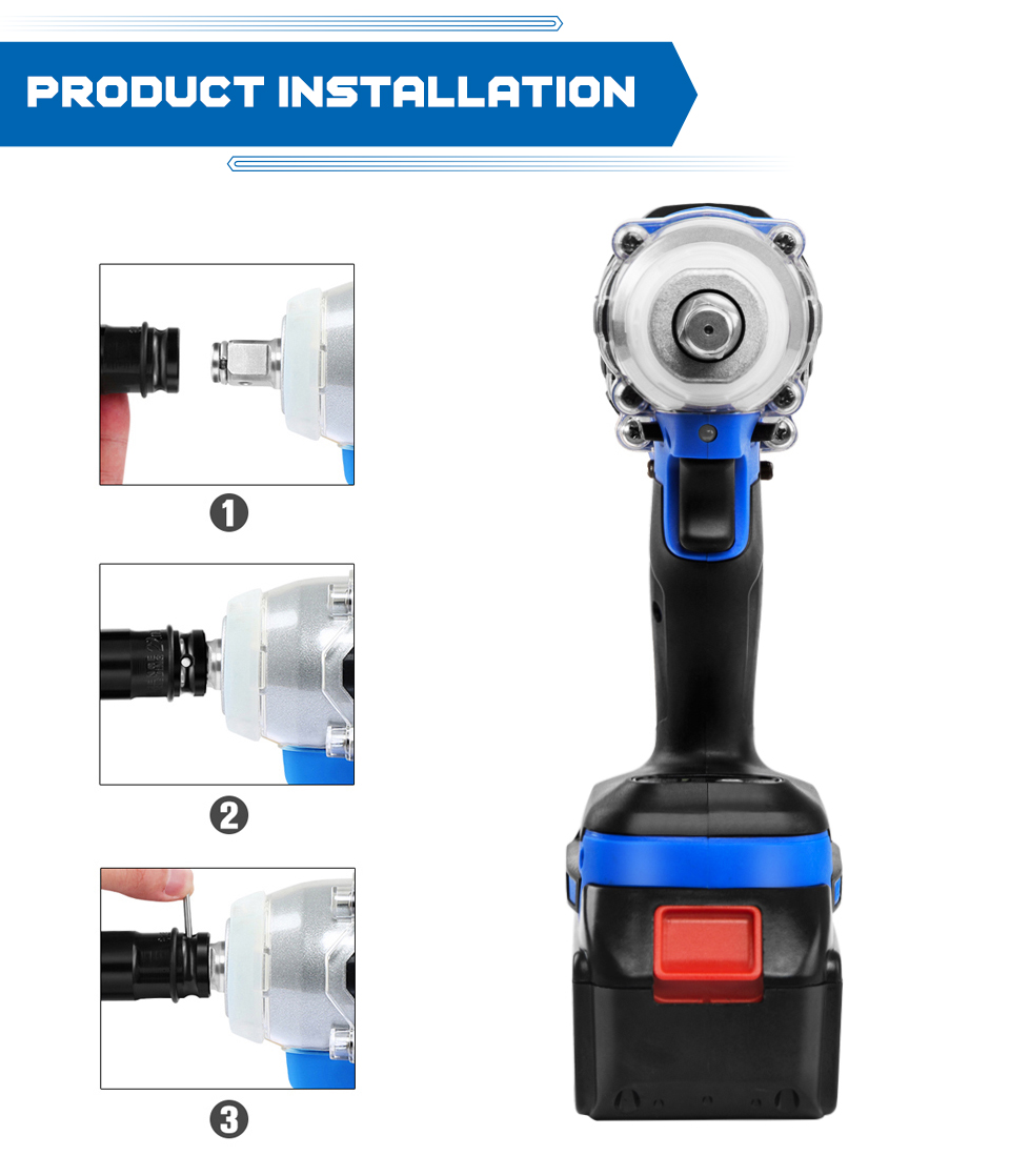 PROSTORMER – clé à chocs électrique 21V