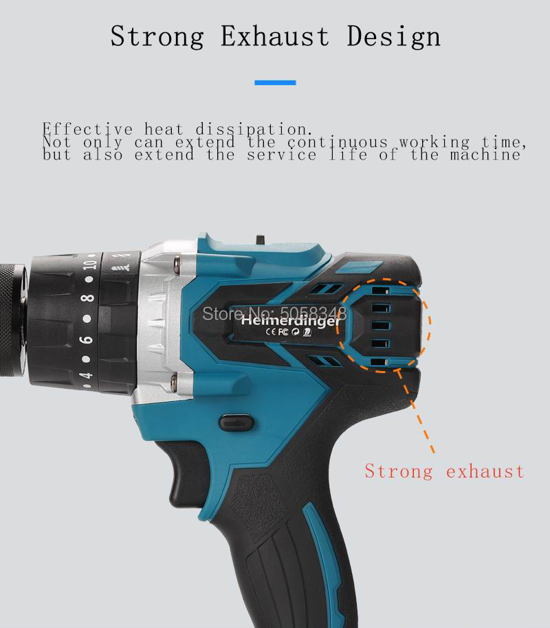 Perceuse à percussion et à tournevis sans fil
