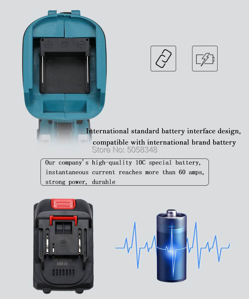 Perceuse à percussion et à tournevis sans fil