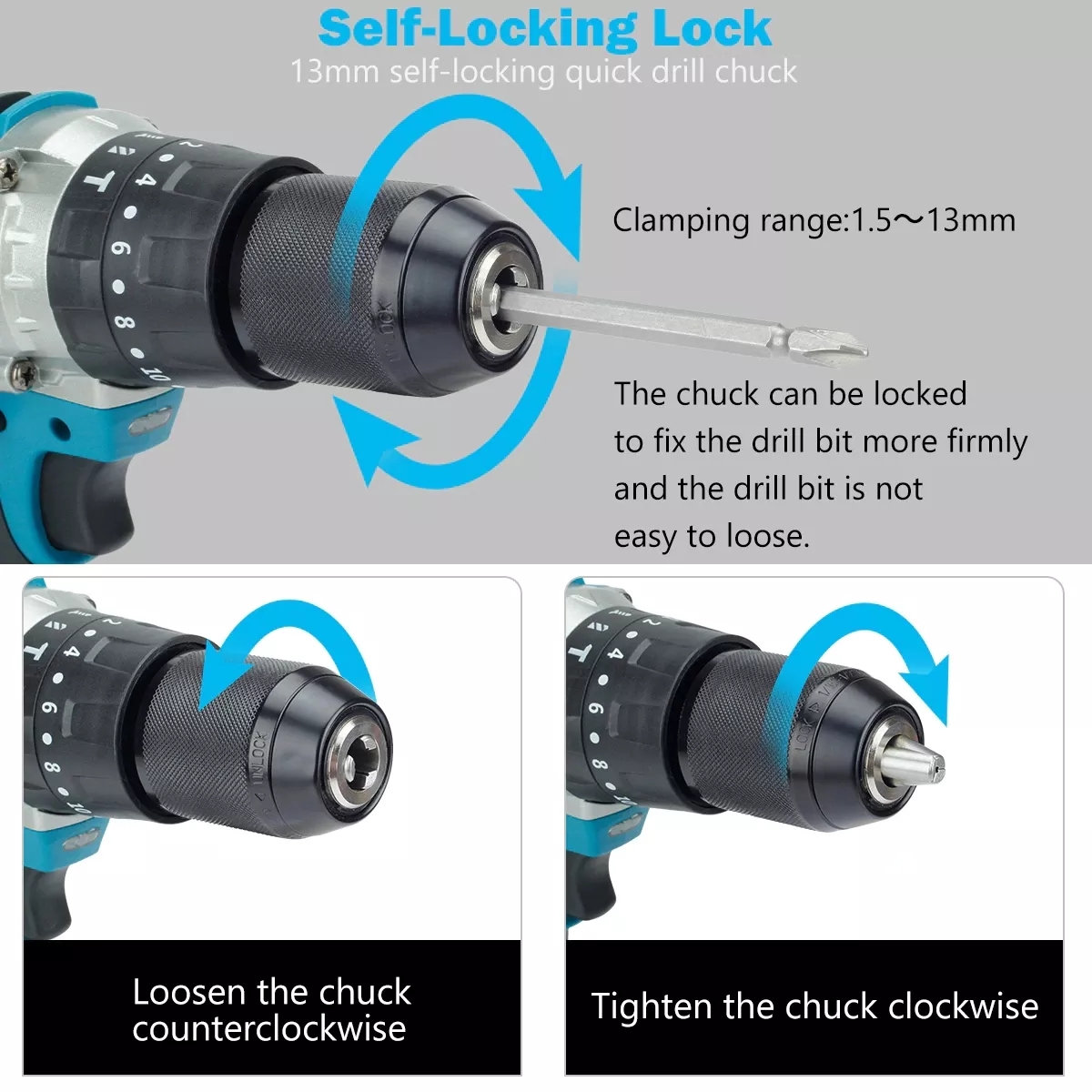 Kamolee – perceuse à percussion électrique Kamolee – perceuse à percussion électrique