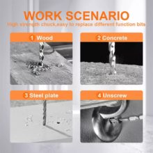 Kamolee – perceuse à percussion électrique