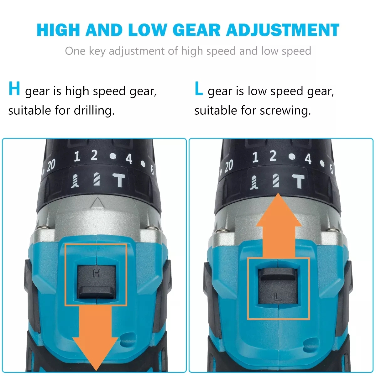 Kamolee – tournevis électrique sans fil 13mm