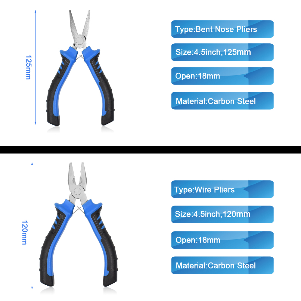 NEWACALOX – Mini pinces pointues pour électricien