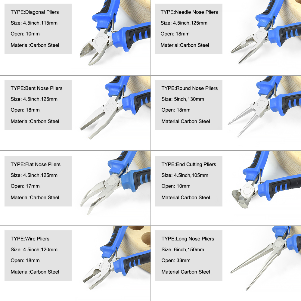 NEWACALOX – Mini pinces pointues pour électricien