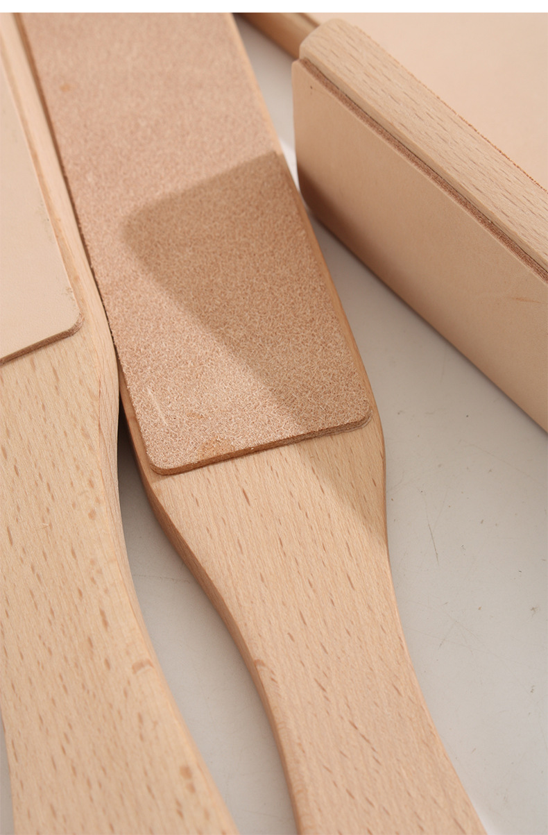 Affûteur de cuir poignée en bois