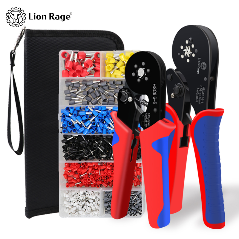 Kit de pinces à sertir, manchons de virole