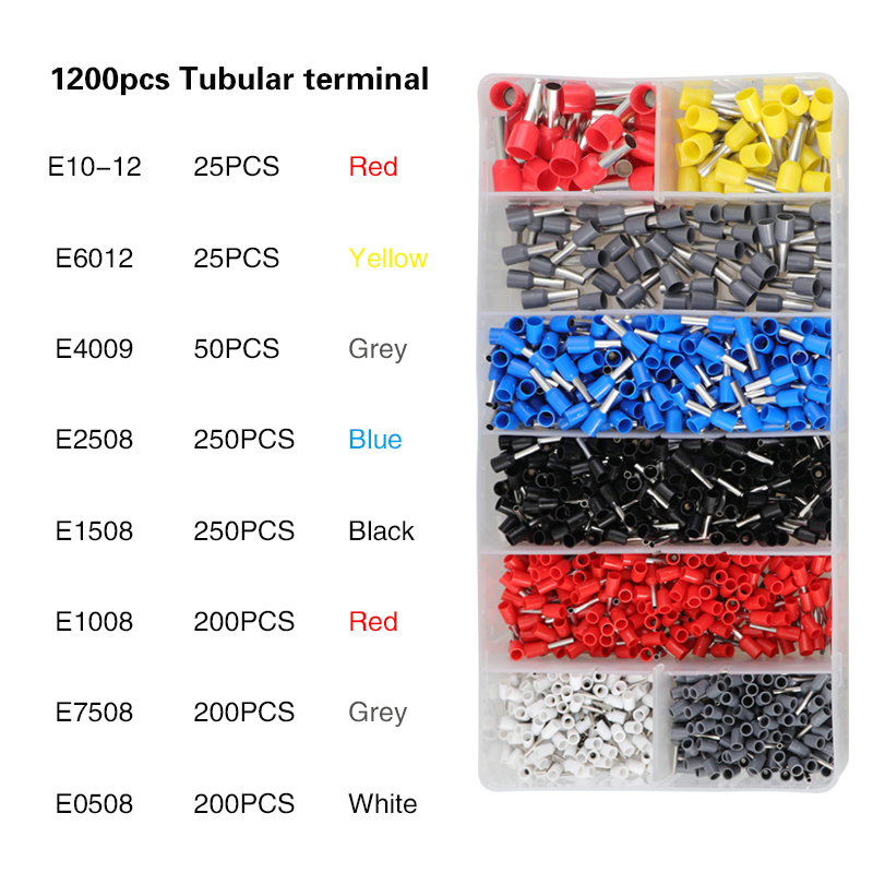 Kit de pinces à sertir, manchons de virole