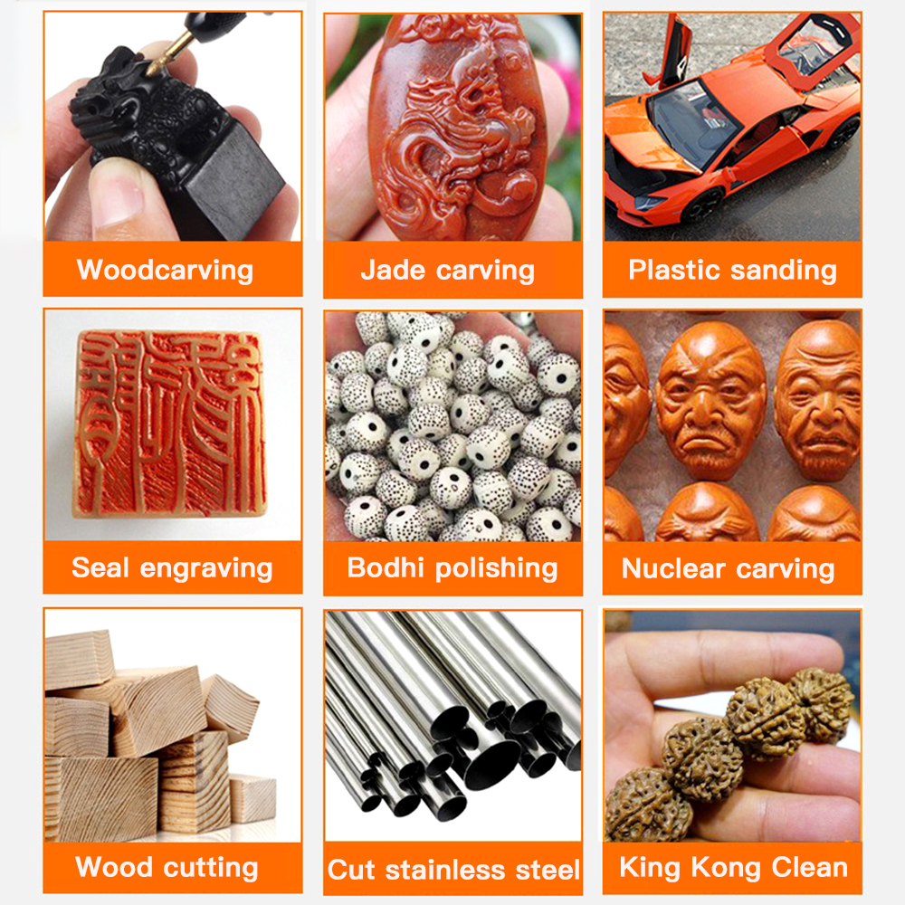 Perceuse électrique broyeur