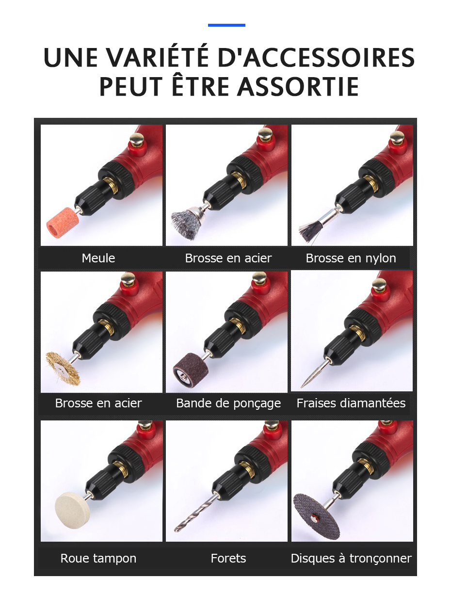 Perceuse électrique sans fil USB