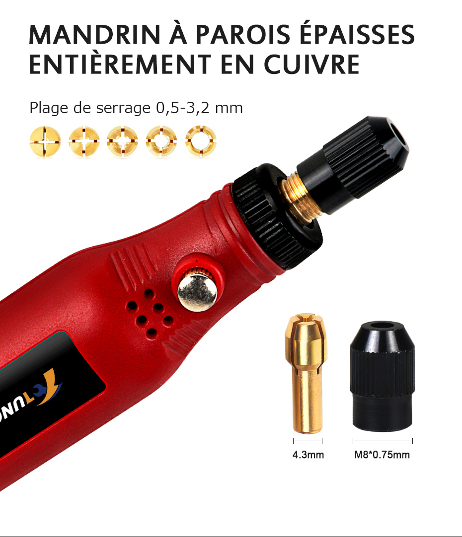 Perceuse électrique sans fil USB