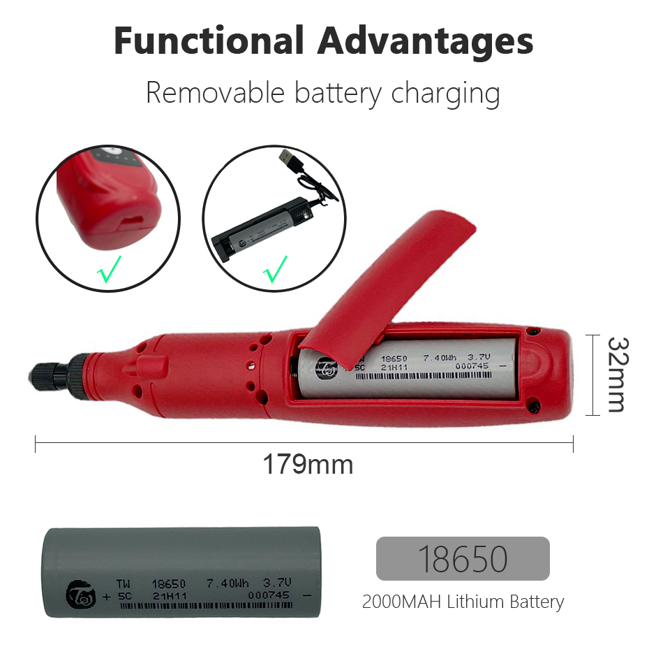Perceuse électrique sans fil USB Perceuse électrique sans fil USB