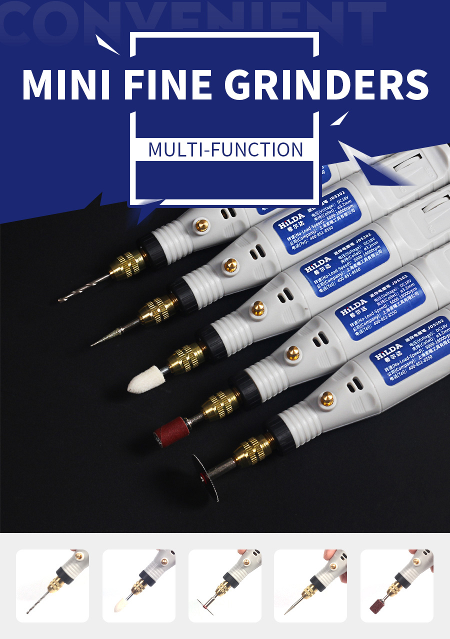 HILDA 18V stylo de gravure Mini perceuse